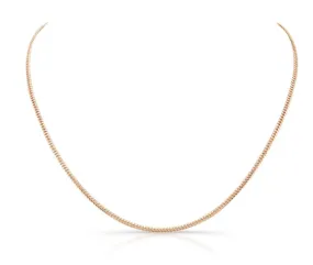 14K ROSE GOLD MINI MIAMI CUBAN LINK NECKLACE