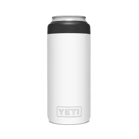 21070090082 PORTA LATA RAMBLER COLSTER SLIM FX  BLANCO MARCA YETI