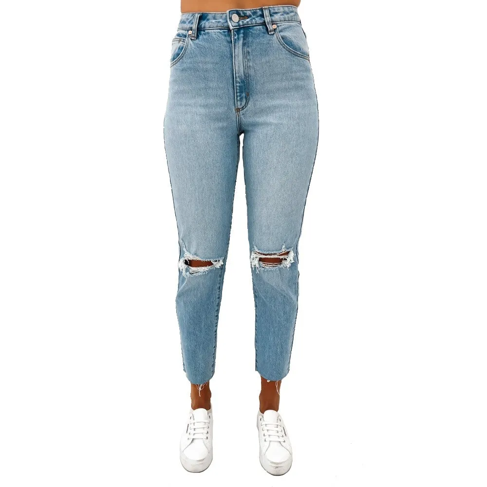 94 High Slim Harper Organic Rip Jean - Womens