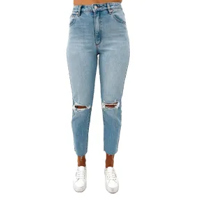 94 High Slim Harper Organic Rip Jean - Womens