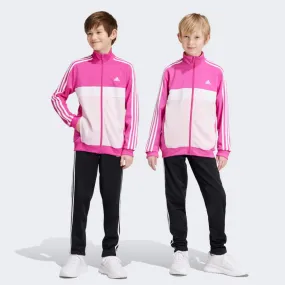 ADIDAS JUNIOR ESSENTIALS TIBERIO TRACKSUIT PINK