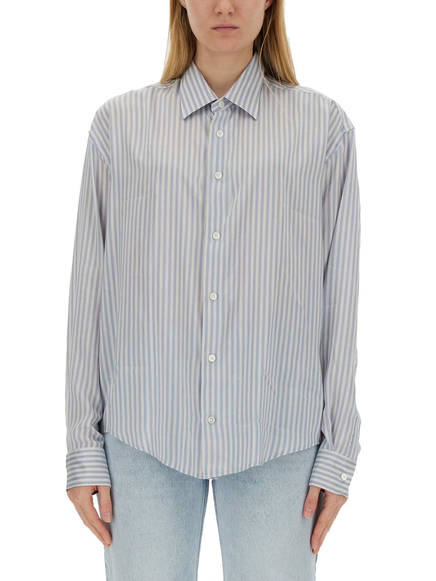 AMI PARIS    COTTON BOXY FIT SHIRT