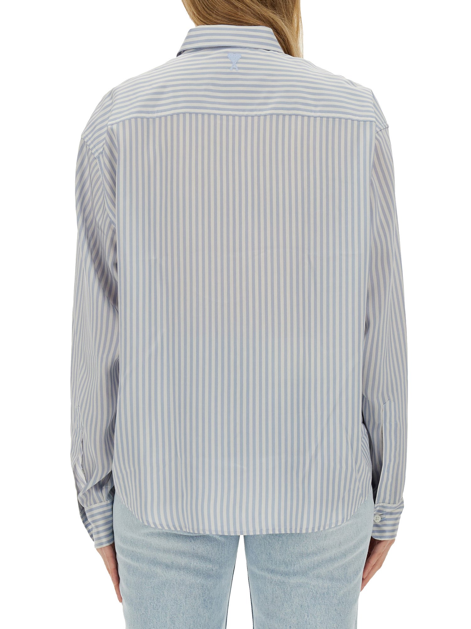 AMI PARIS    COTTON BOXY FIT SHIRT