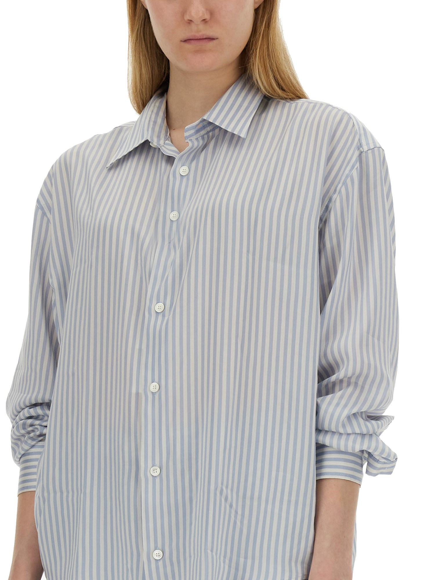 AMI PARIS    COTTON BOXY FIT SHIRT