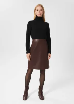 Annalise Leather Skirt 