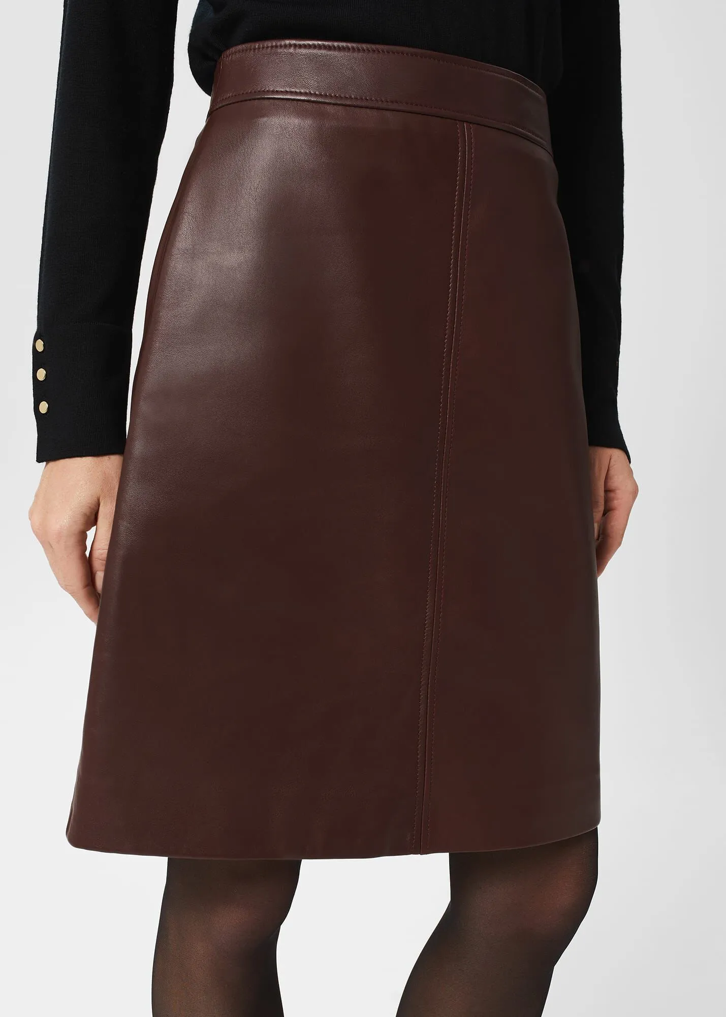 Annalise Leather Skirt 