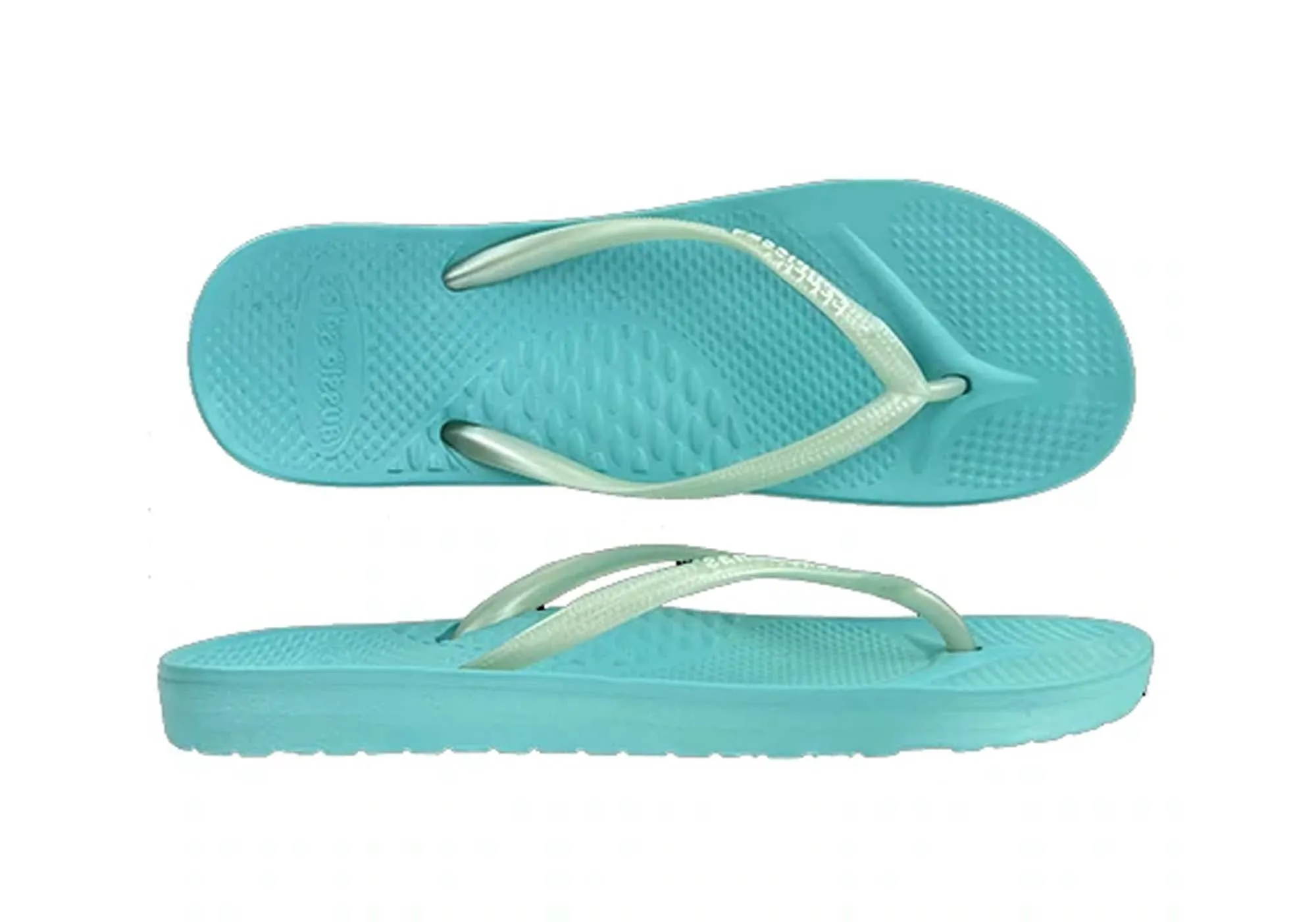 Aussie Soles Womens Comfort Slim 2.5 Arch Support Thongs Flip Flops