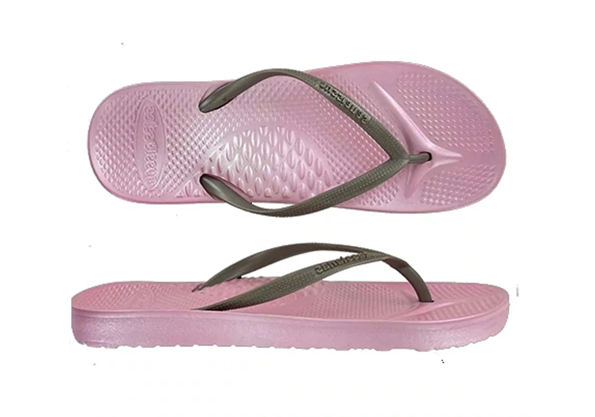 Aussie Soles Womens Comfort Slim 2.5 Arch Support Thongs Flip Flops