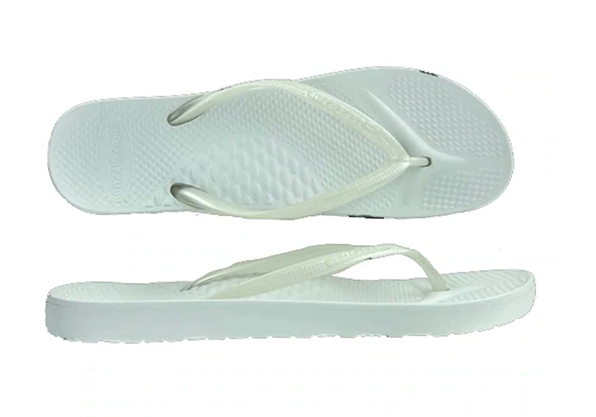 Aussie Soles Womens Comfort Slim 2.5 Arch Support Thongs Flip Flops