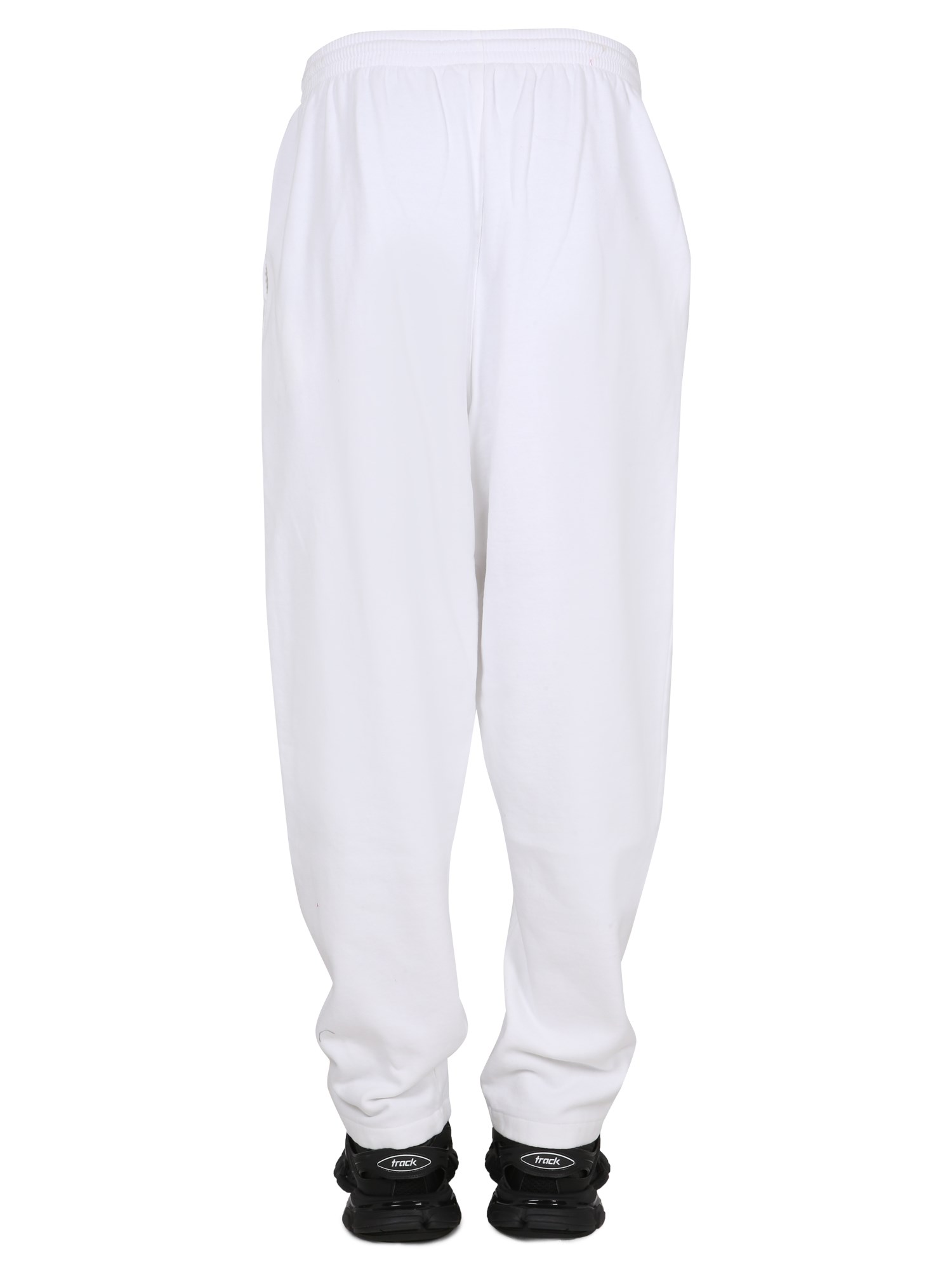 BALENCIAGA    PANTALONE JOGGER IN COTONE CON PATCH