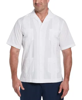 Big & Tall Authentic Embroidered Guayabera Shirt