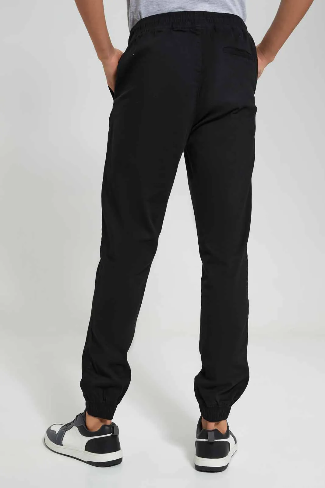 Black Chino Jogger