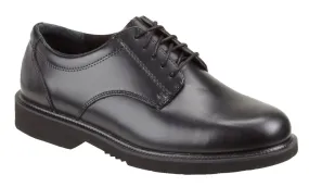 BLACK LEATHER OXFORD