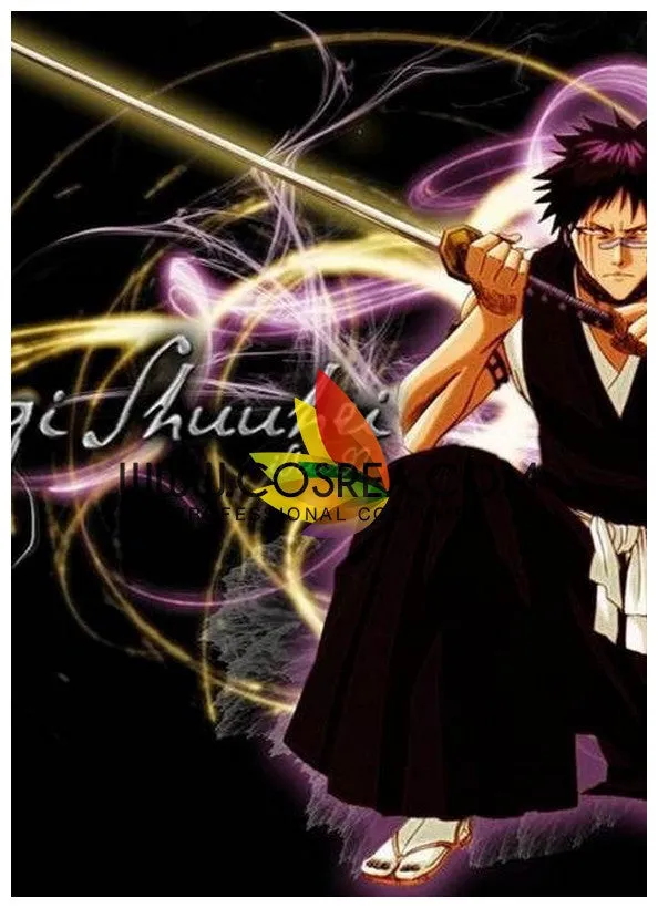 Bleach Shuhei Hisagi Shinigami Cosplay Costume