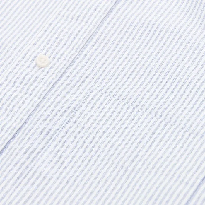 Blue Stripe Oxford - Old Fit