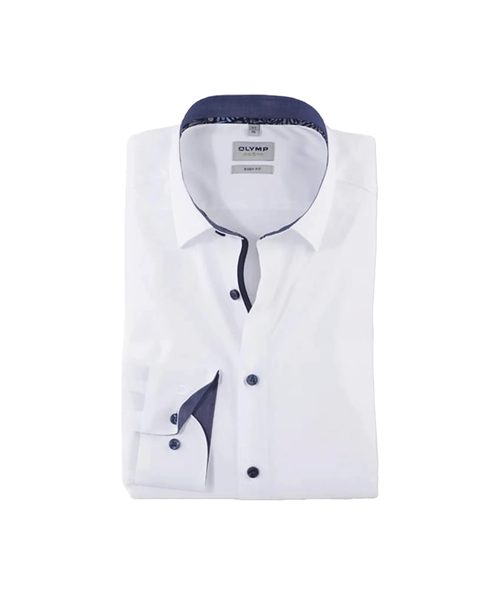 Body Fit Business Shirt - White