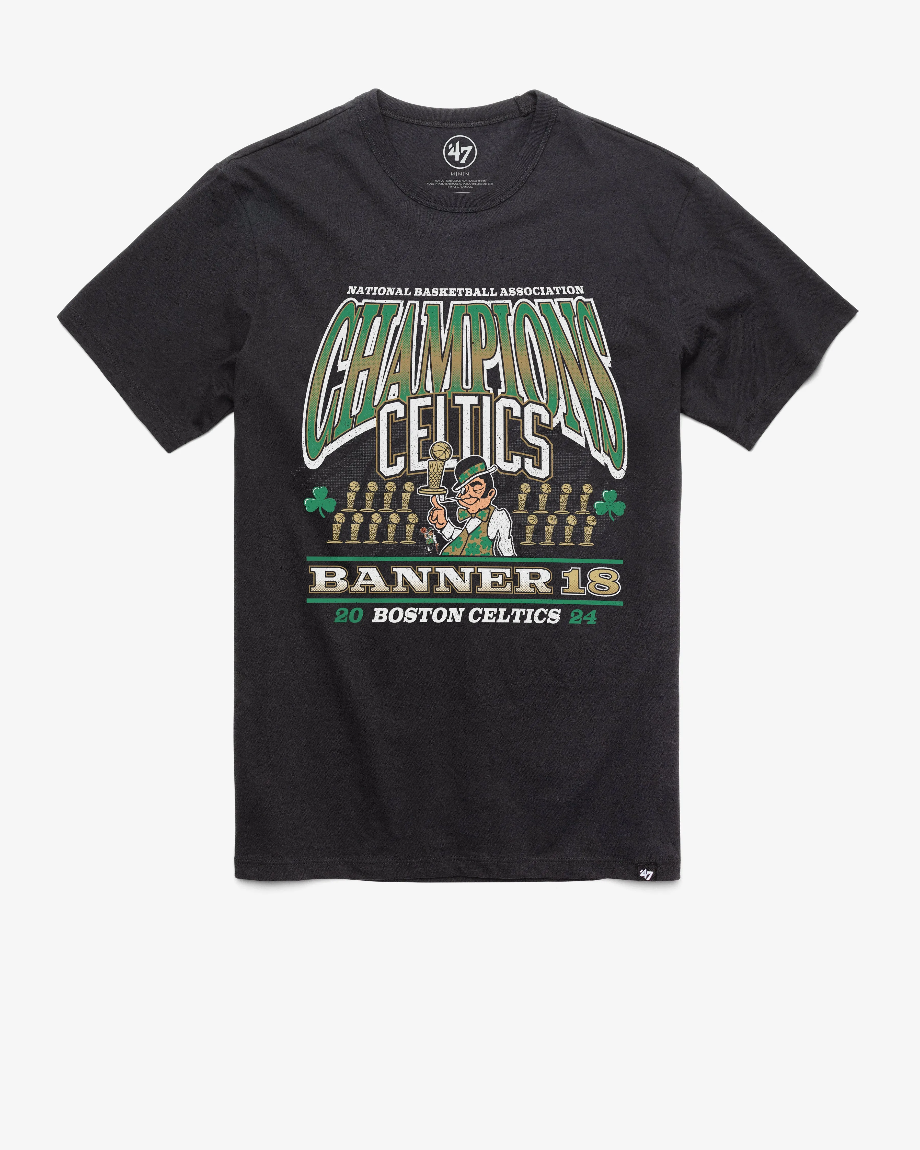 BOSTON CELTICS 2024 NBA CHAMPIONS '47 FRANKLIN TEE