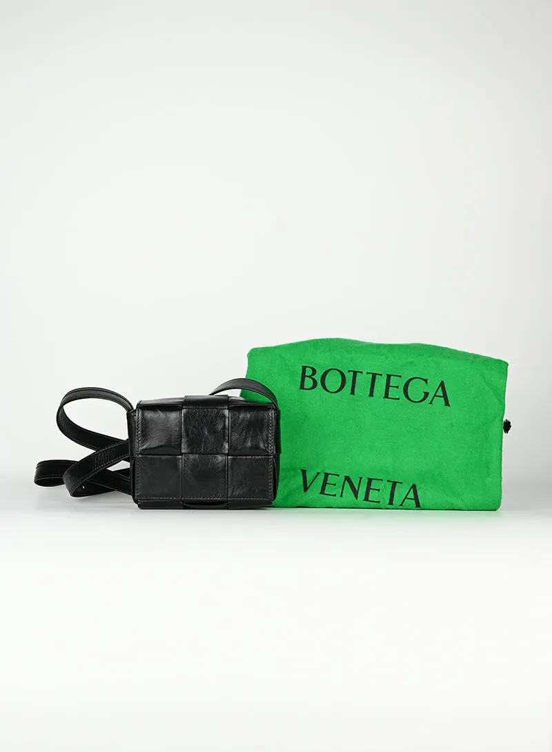 Bottega Veneta Tracolla mini Candy Cassette nera