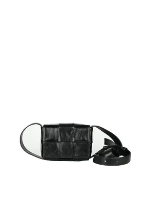 Bottega Veneta Tracolla mini Candy Cassette nera