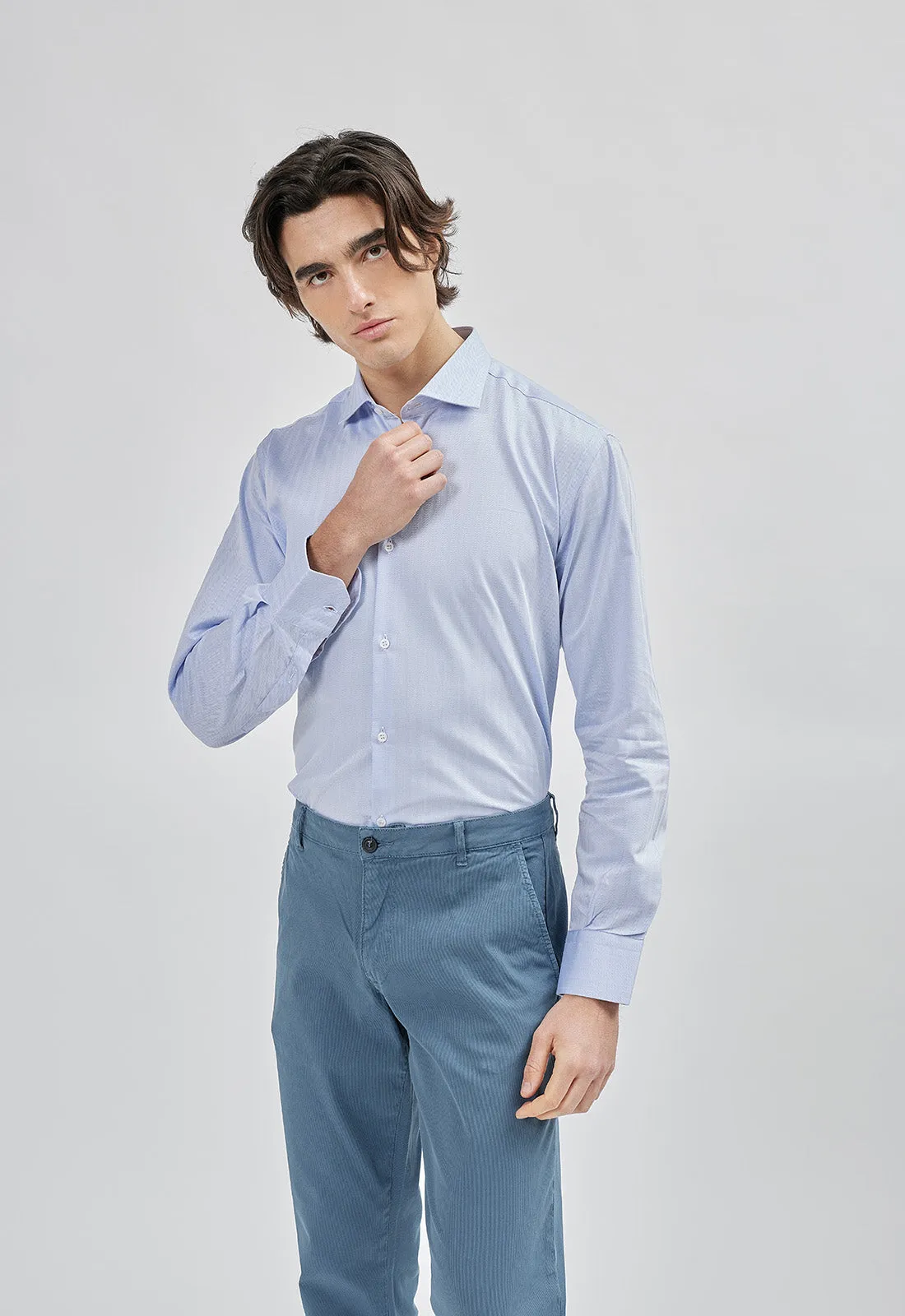 Camicia Doppio Ritorto Slim