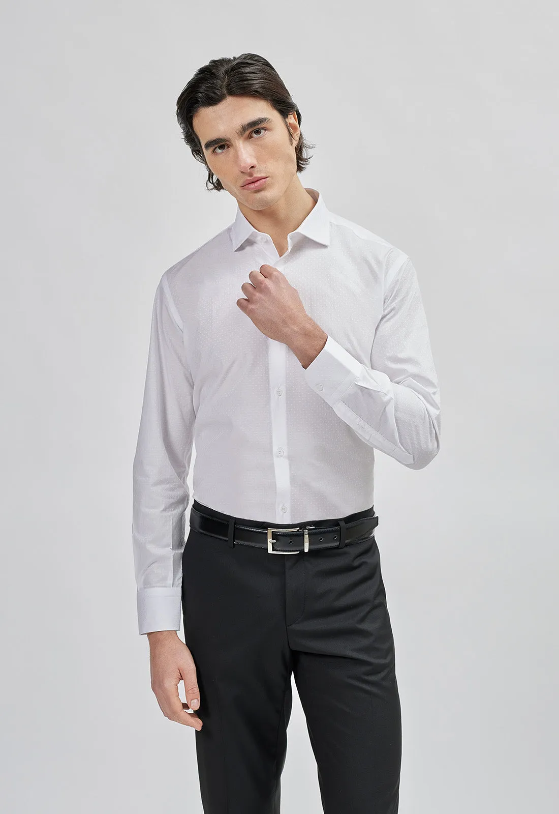 Camicia Doppio Ritorto Slim