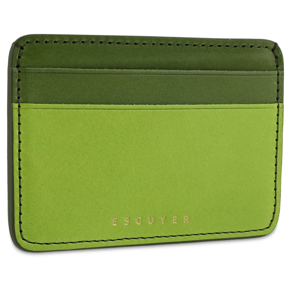 Cardholder - Clorofilla / Lime