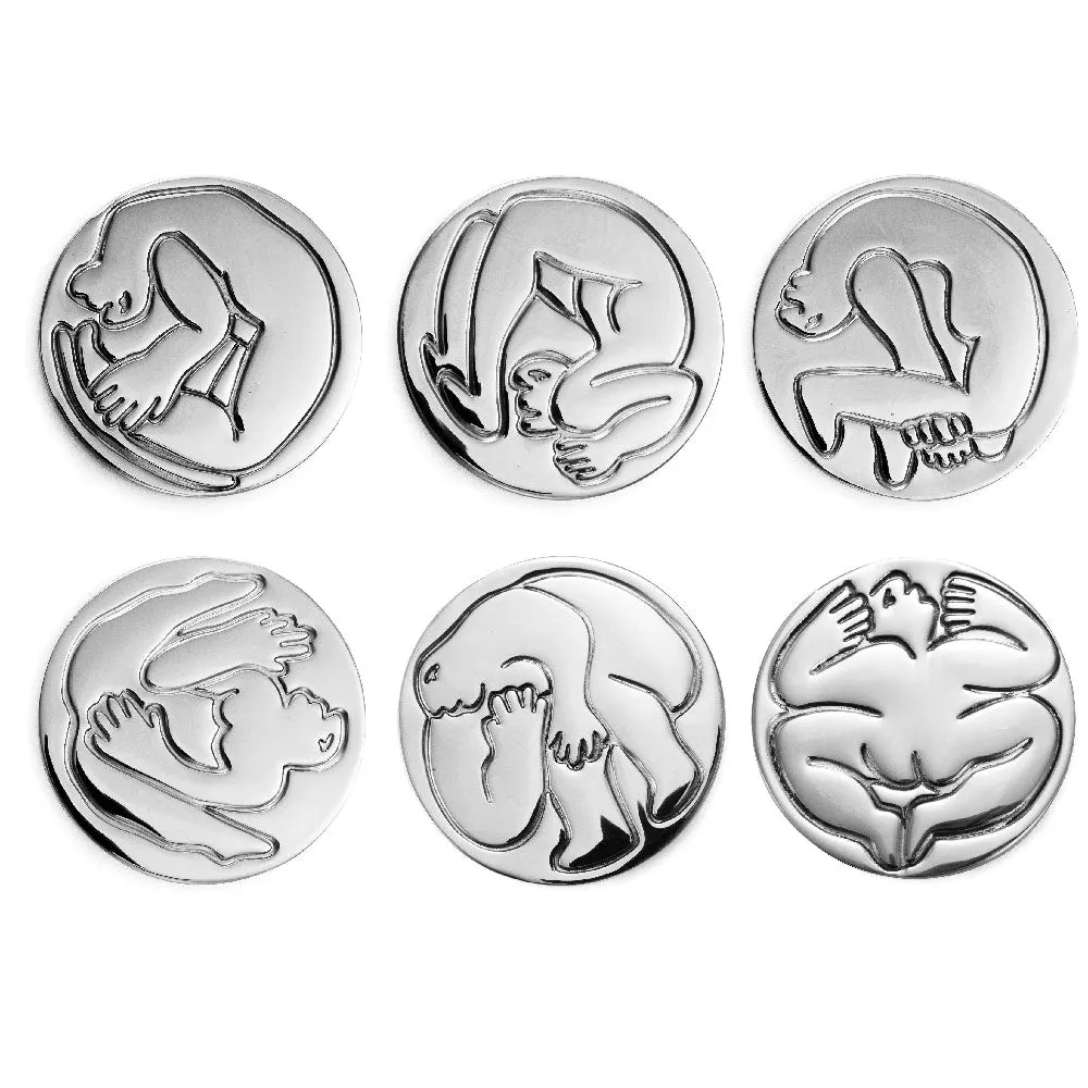 Carrol Boyes (Figure) (Set Of 6) Coaster