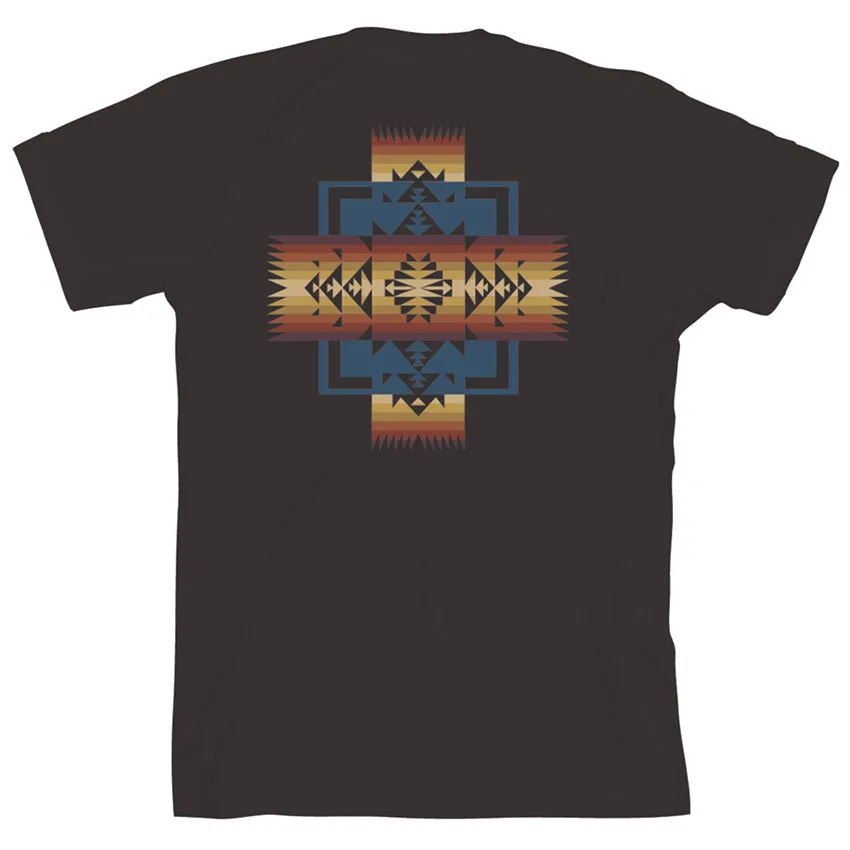 Chief Joseph Graphic Tee - Graphite Black/Multi