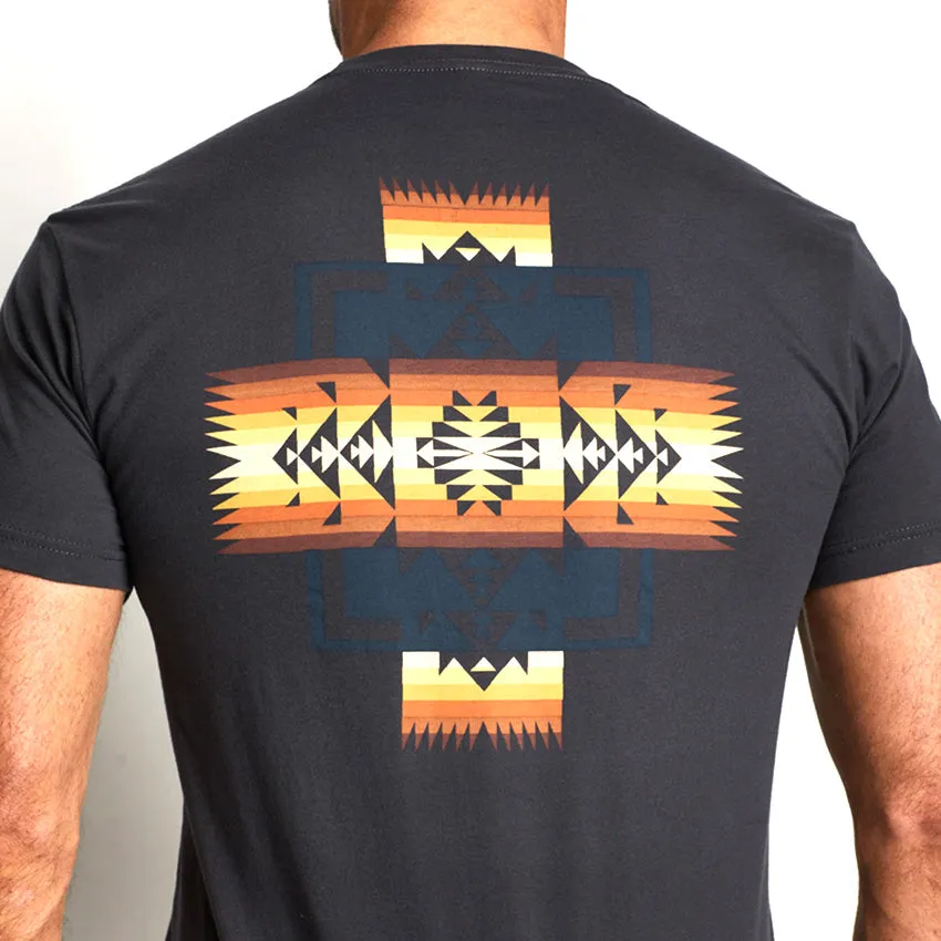 Chief Joseph Graphic Tee - Graphite Black/Multi