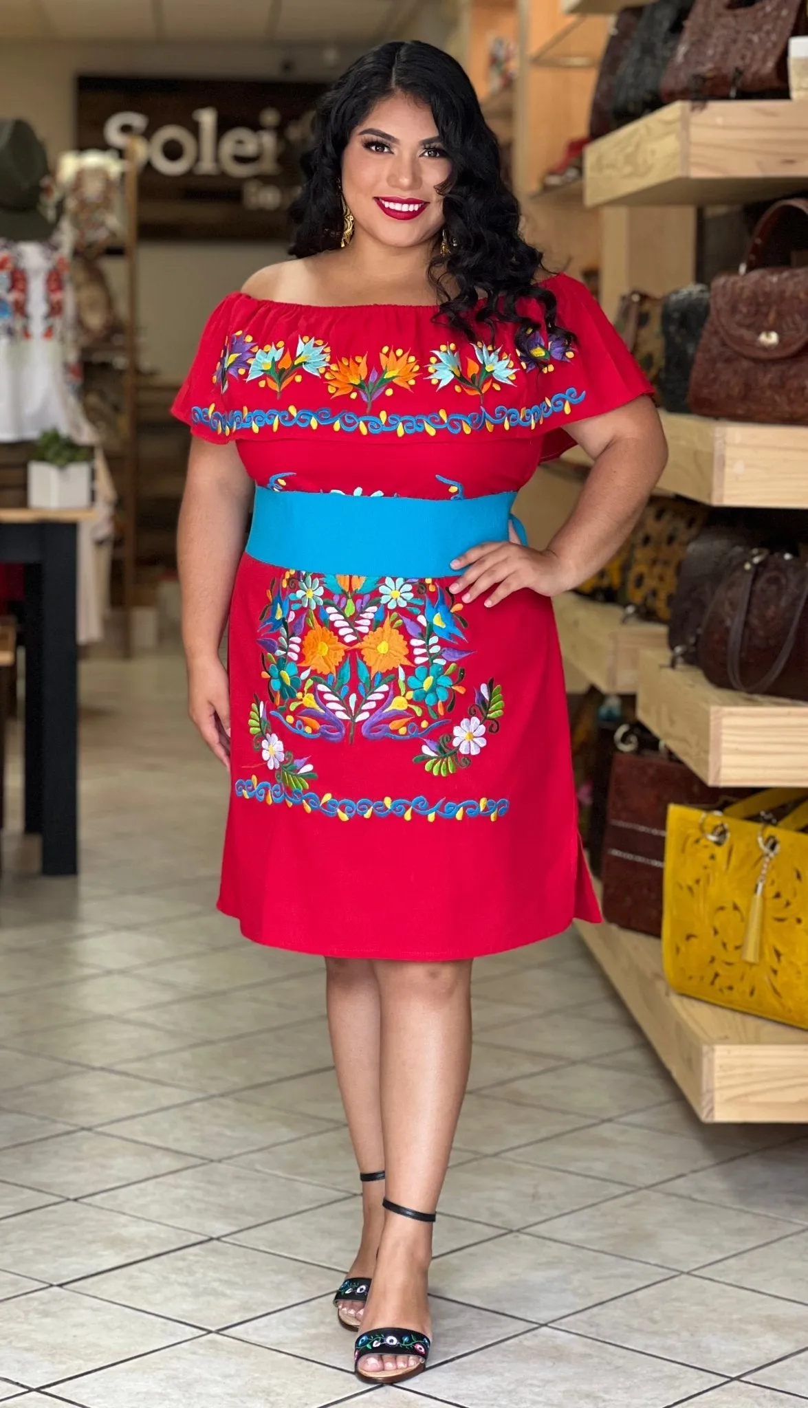 Clavel Floral Dress