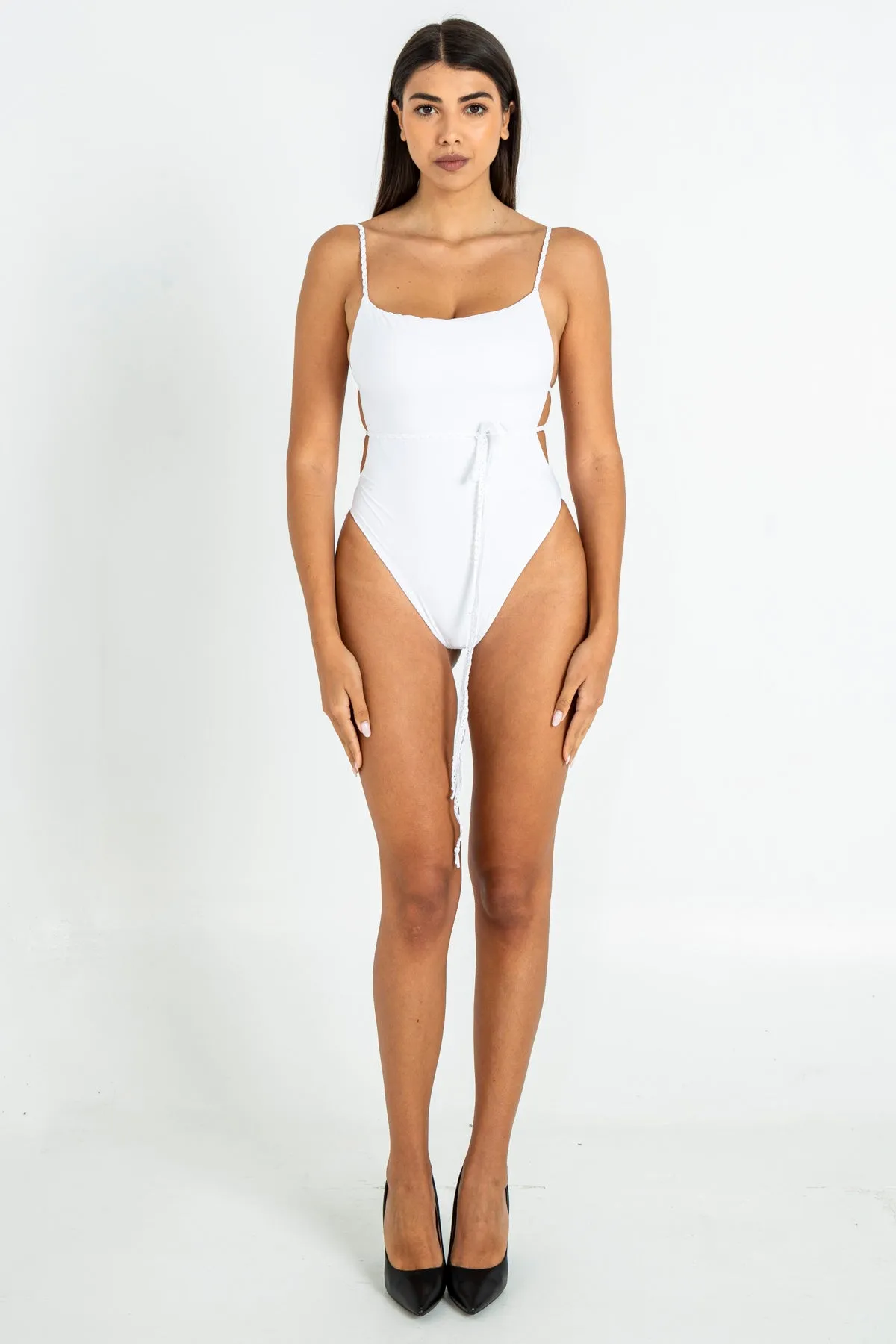 Costume intero monokini clear