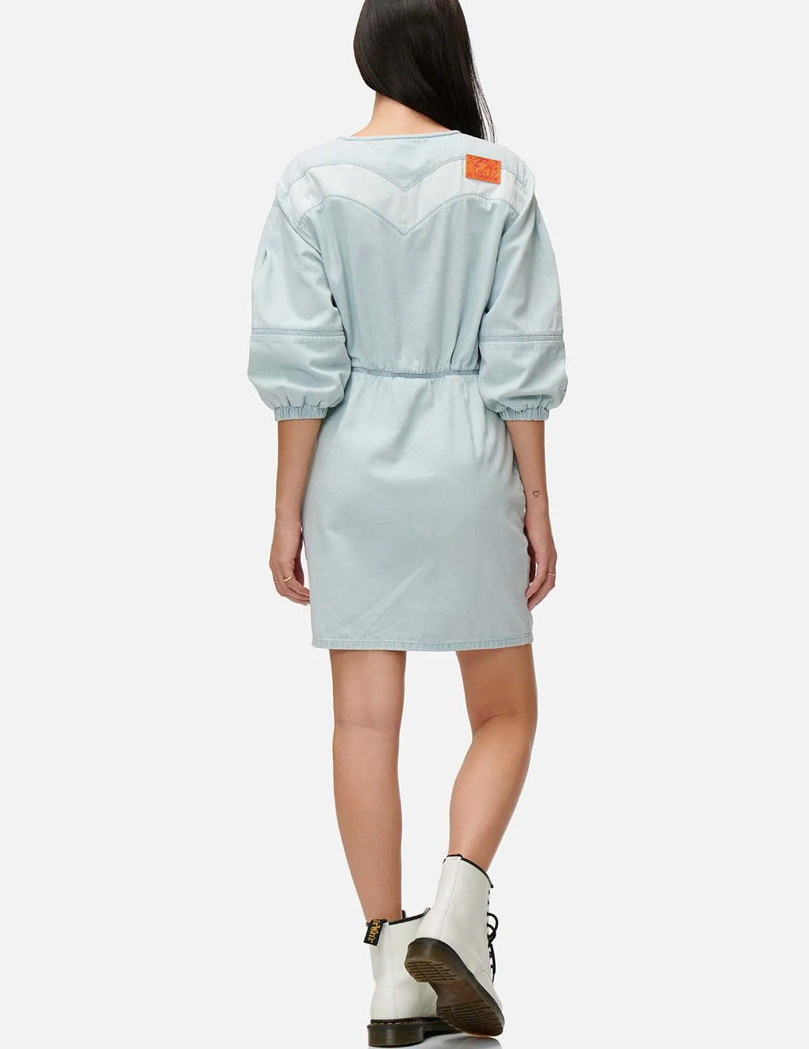 Daicock Insert Denim Dress