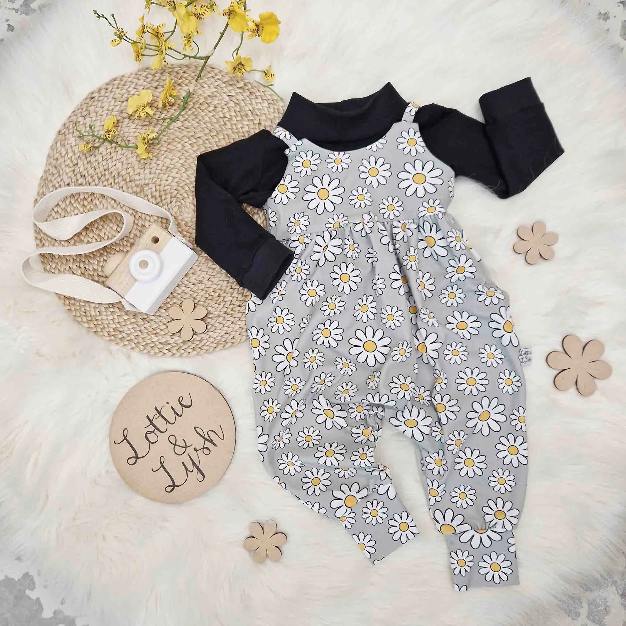 Daisy Daisy Slim Strap Romper