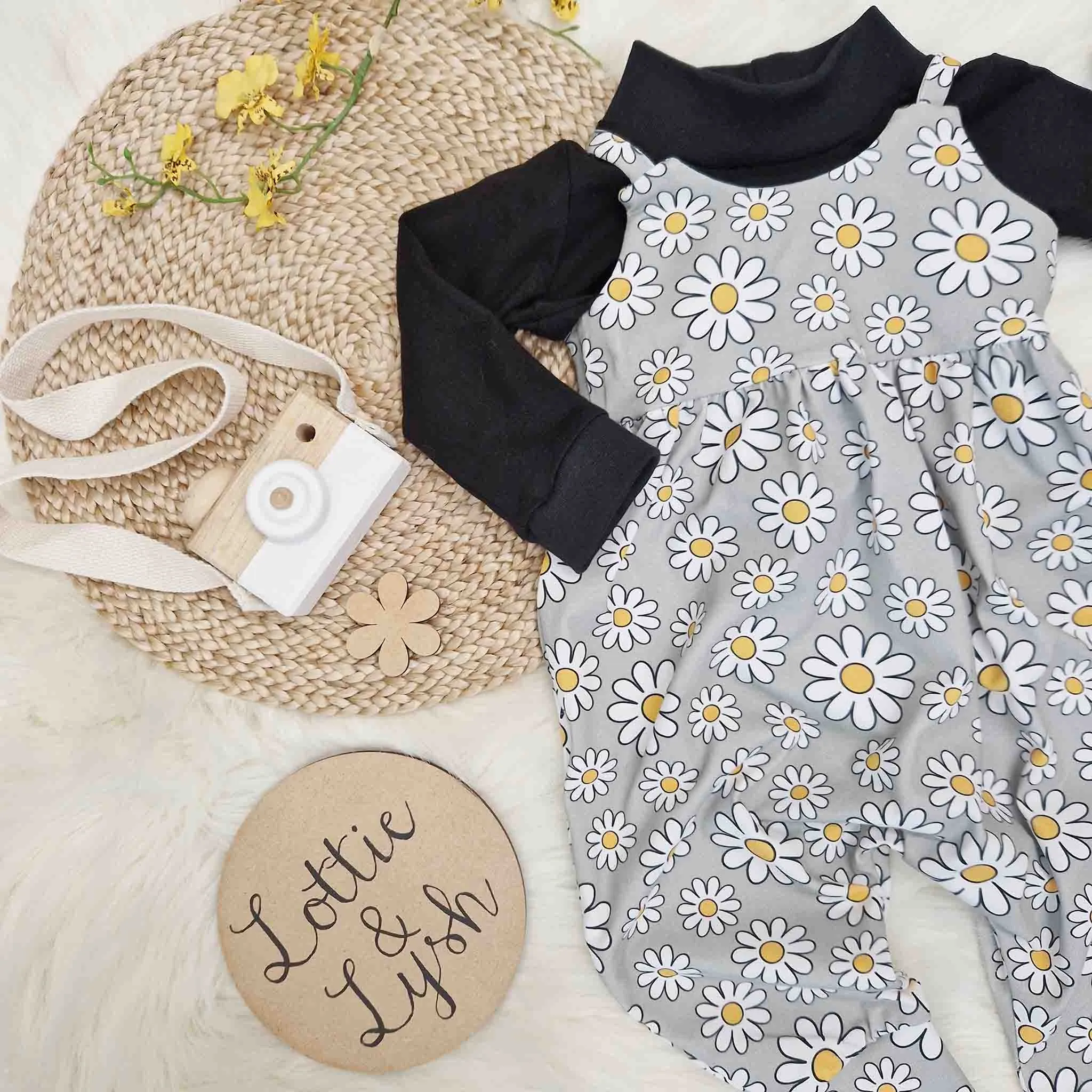 Daisy Daisy Slim Strap Romper