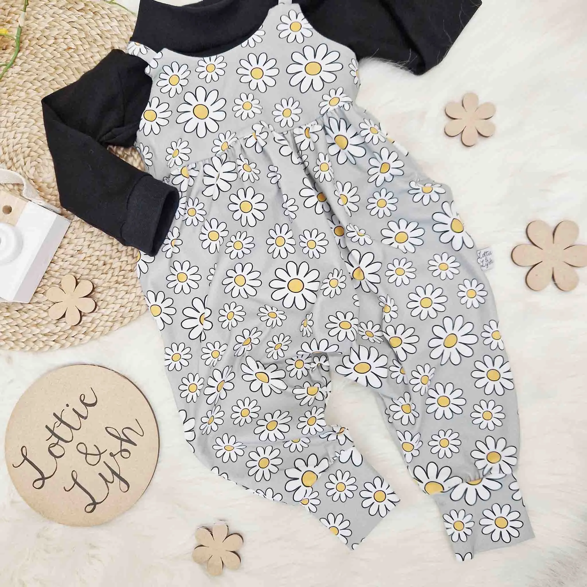 Daisy Daisy Slim Strap Romper