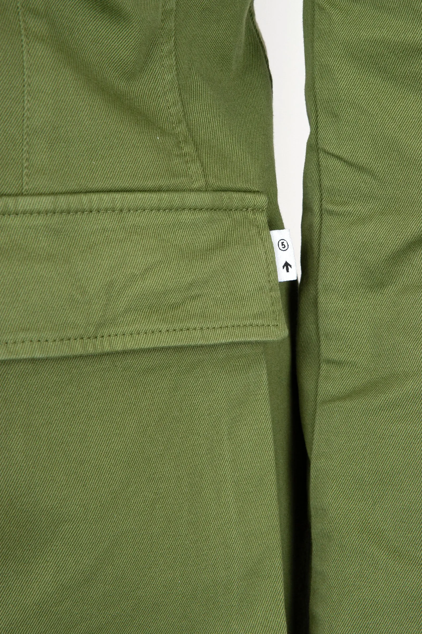 Department Five Giacca Field Cotone Verde Militare