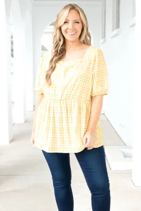 Dixie Land Top, Yellow