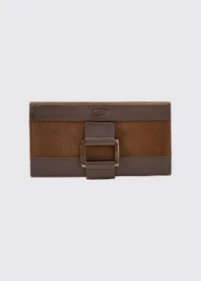 Dunbrody Ladies Leather Purse - Walnut