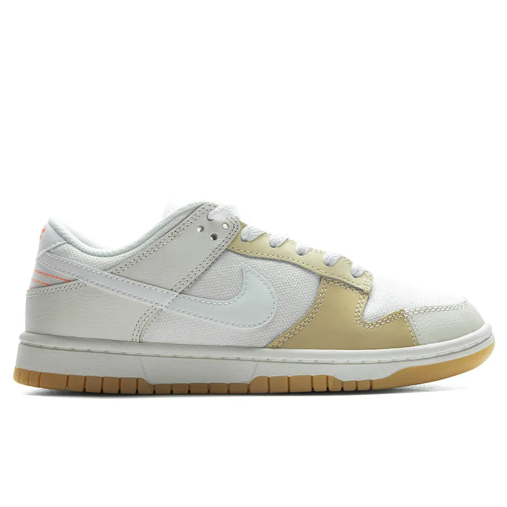 Dunk Low SE Patchwork - White/Sail/White