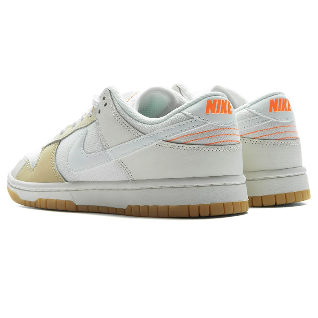 Dunk Low SE Patchwork - White/Sail/White