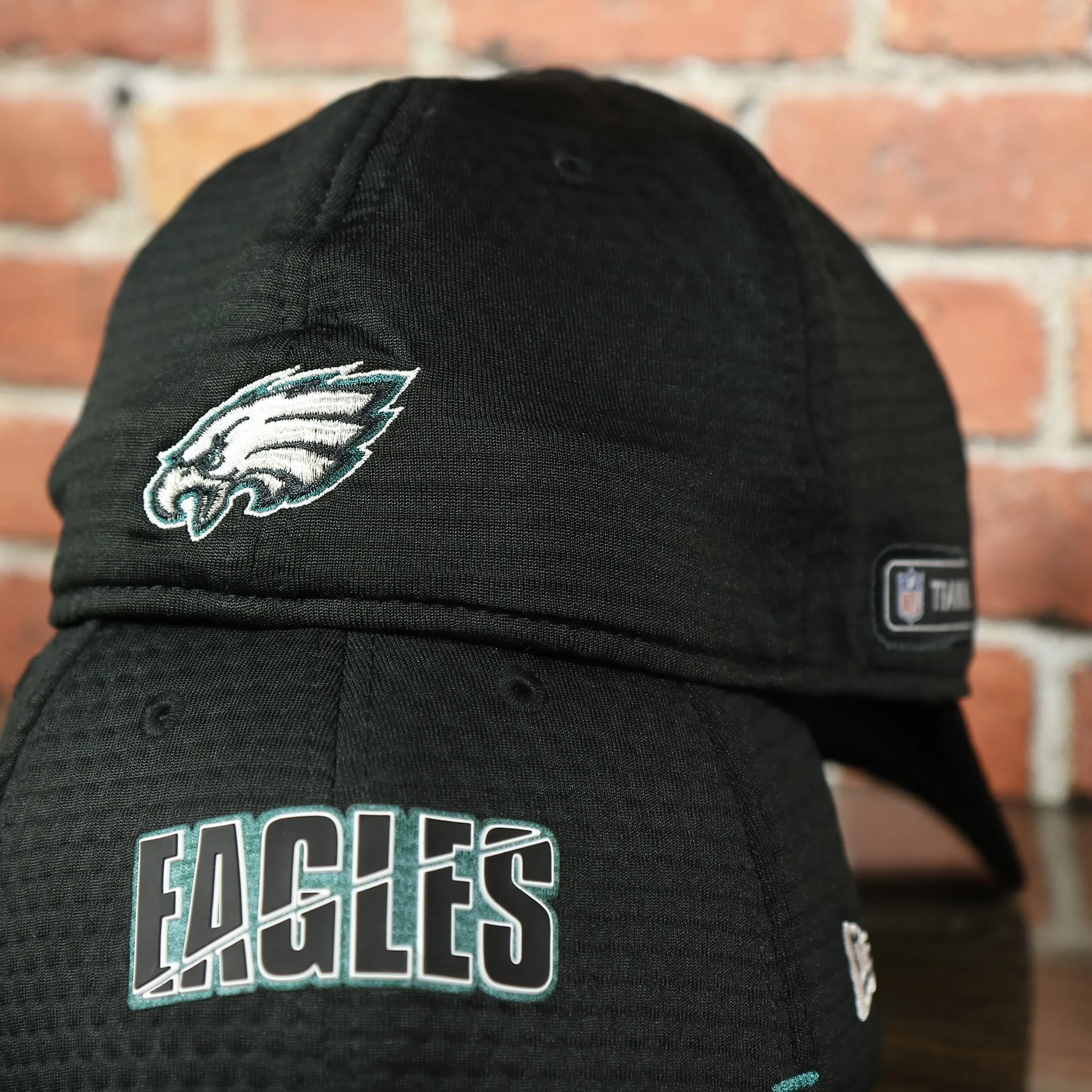 Eagles 2020 Training Camp Flexfit | Philadelphia Eagles 2020 On-Field Black Training Camp Stretch Fit