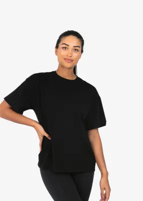 Elevate Relaxed Fit Tee Black