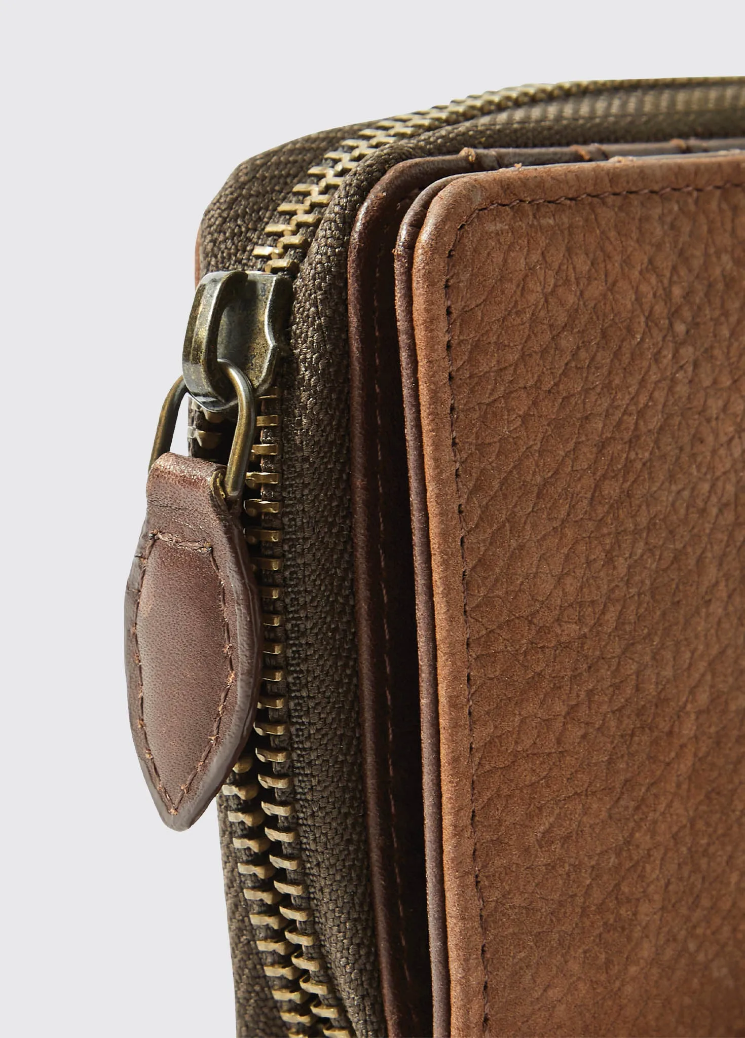 Enniskerry Ladies Leather Wallet - Walnut