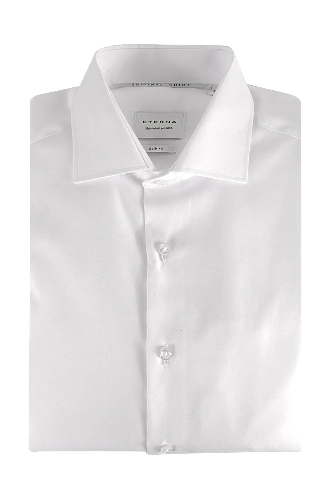 Eterna F170 NOS Slim Fit Kent Collar Shirt White