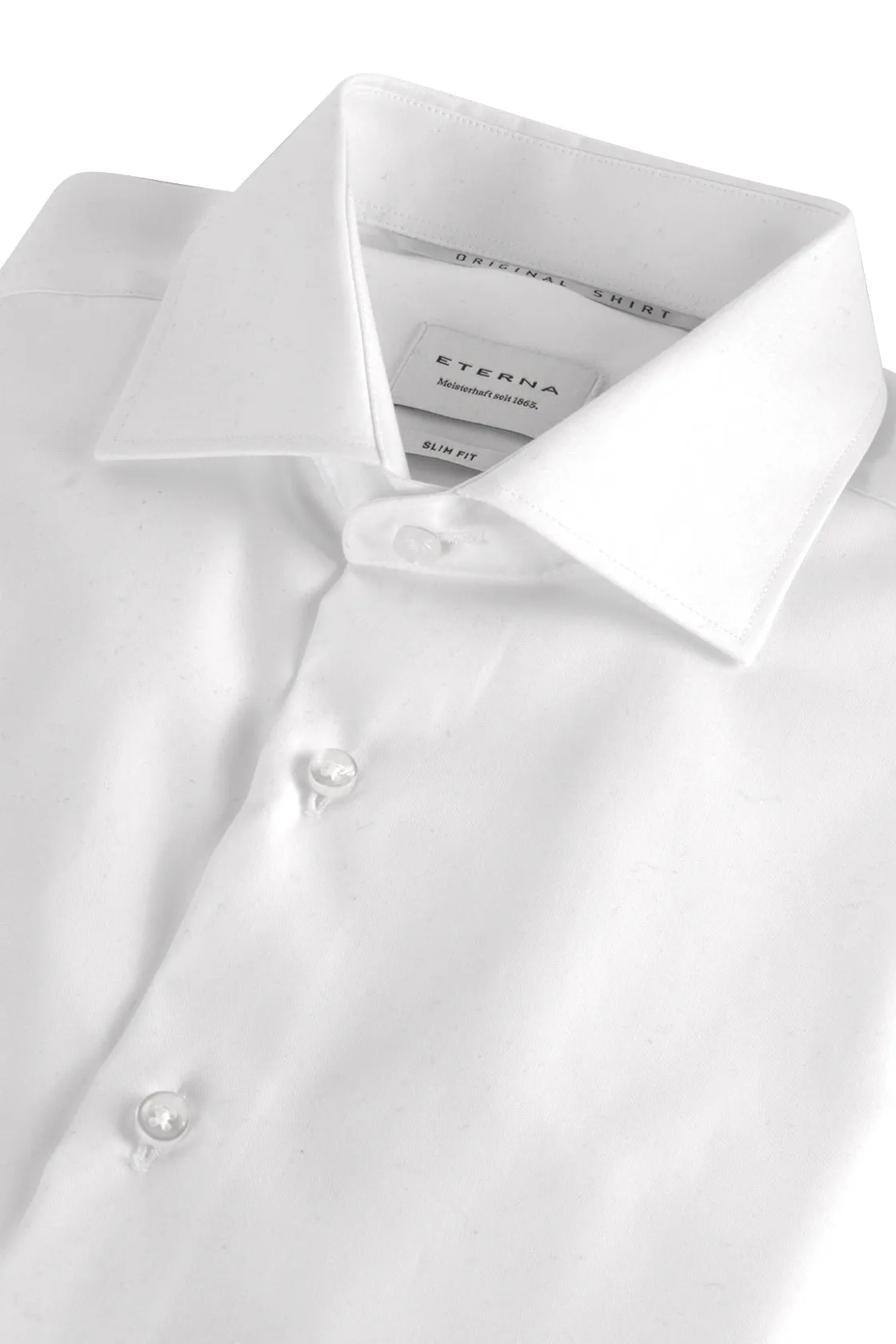 Eterna F170 NOS Slim Fit Kent Collar Shirt White