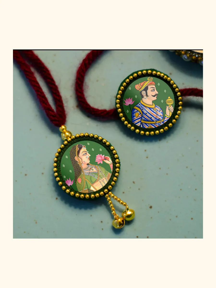 Festive Rakhi Combo set (Rakhi + Lumba)