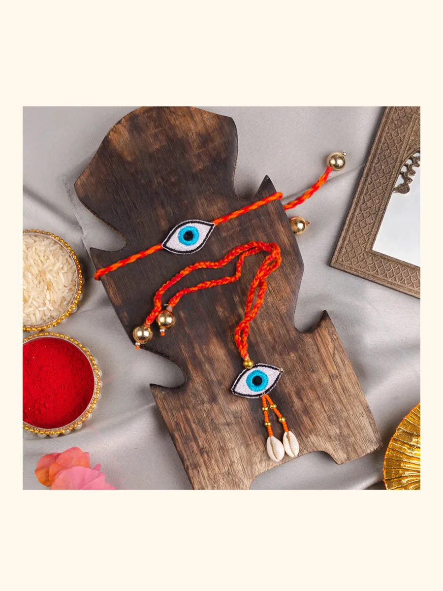 Festive Rakhi Combo set (Rakhi + Lumba)