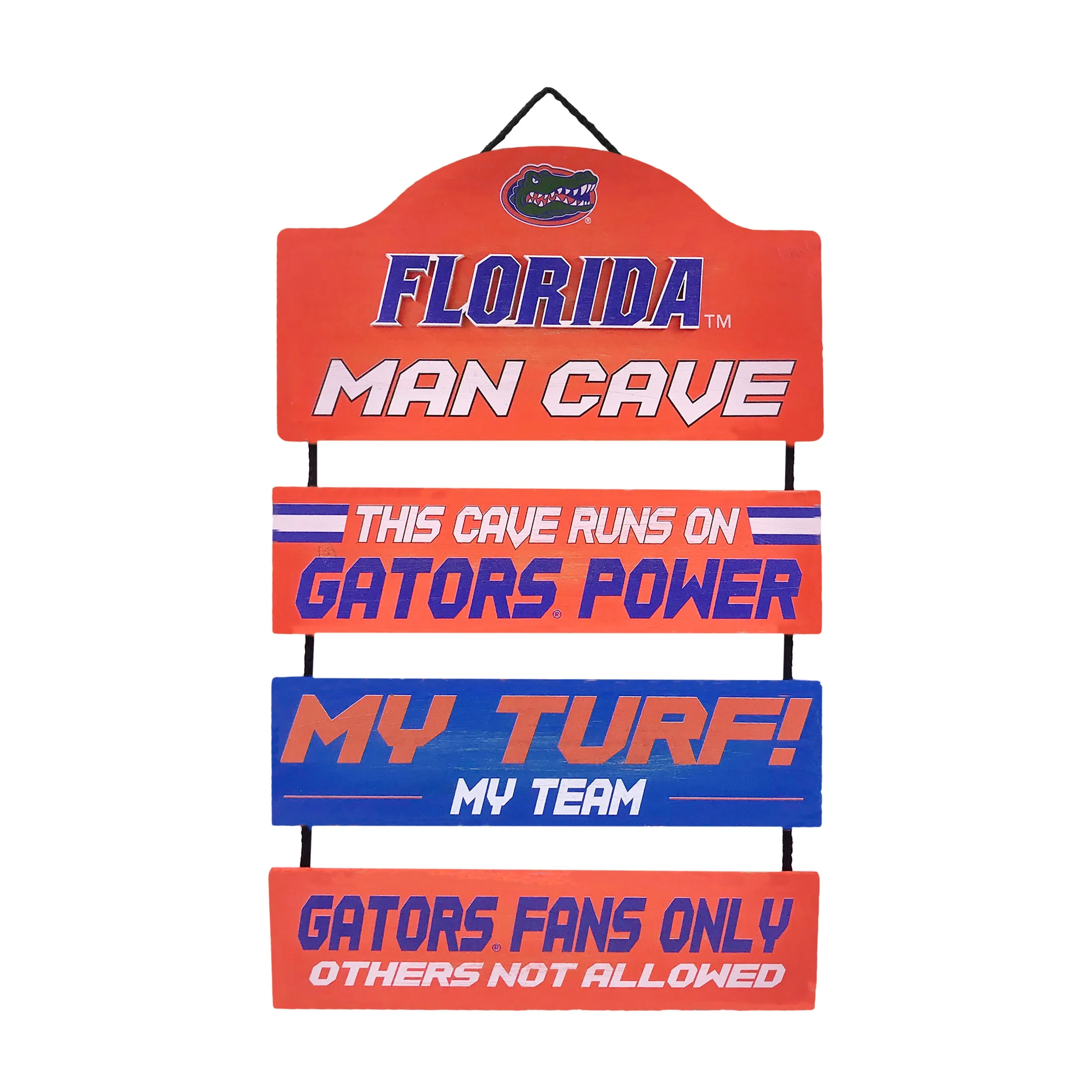 Florida Gators Man Cave Dangle Sign