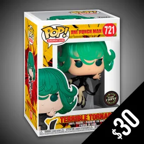 Funko Pop! One Punch Man - Terrible Tornado #721 (Chase)