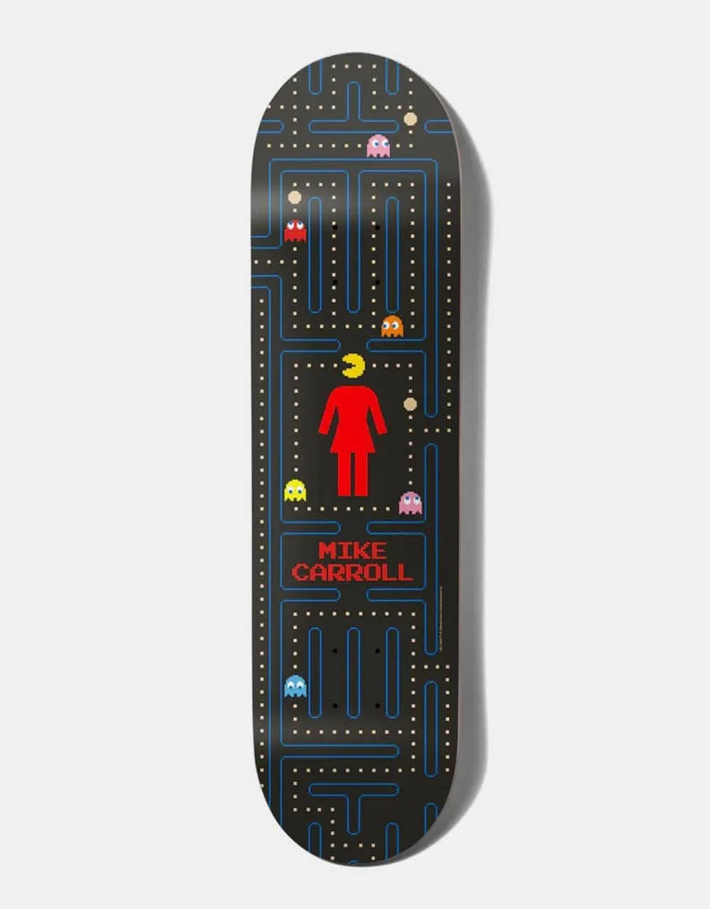 Girl x Pac-Man Carroll G016 Skateboard Deck - 8.375